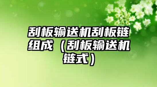 刮板輸送機(jī)刮板鏈組成（刮板輸送機(jī)鏈?zhǔn)剑? class=