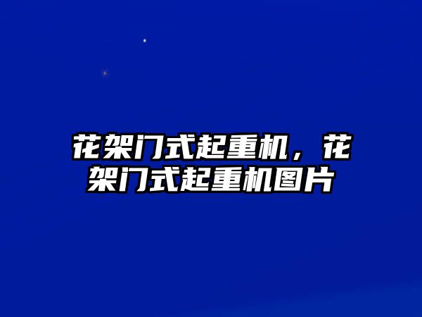 花架門式起重機，花架門式起重機圖片