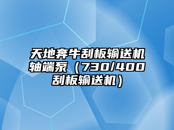 天地奔牛刮板輸送機軸端泵（730/400刮板輸送機）