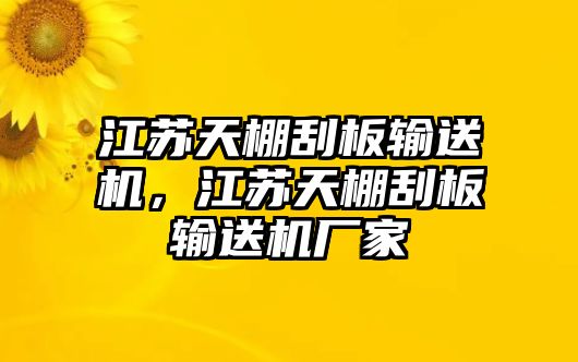 江蘇天棚刮板輸送機(jī)，江蘇天棚刮板輸送機(jī)廠家